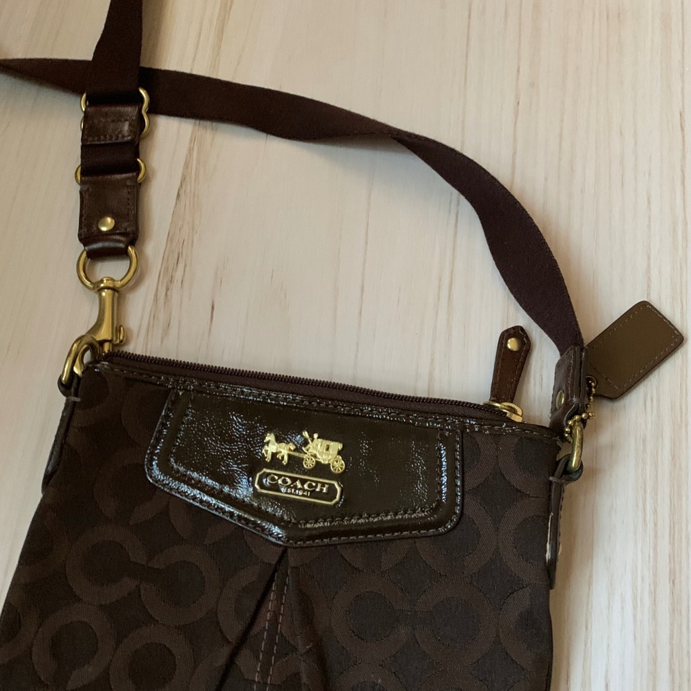 SOLD: Brown Coach Purse (Crossbody)